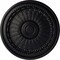 Ekena Millwork Brunswick Ceiling Medallion (Fits Canopies up to 4 1/2"), Hand-Painted Steel Gray, 27"OD x 2 1/2"P CM27BRSGS - alternate 1